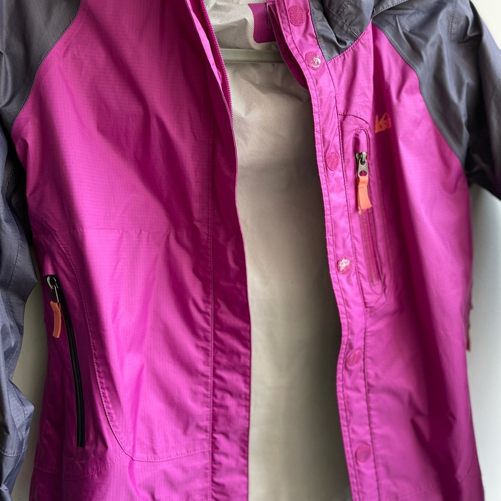 REI rain jacket